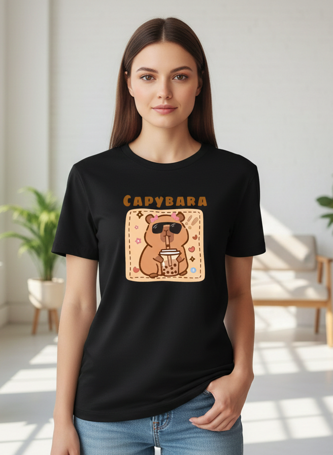 Camiseta Dama Capybara