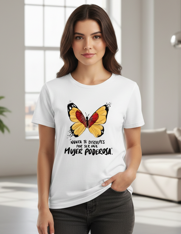 Camiseta Dama Mujer Poderosa