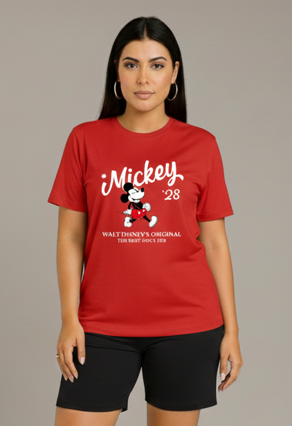 Conjunto Bermuda Dama Mickey 28