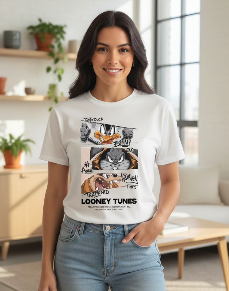 Camiseta Dama Looney Tunes