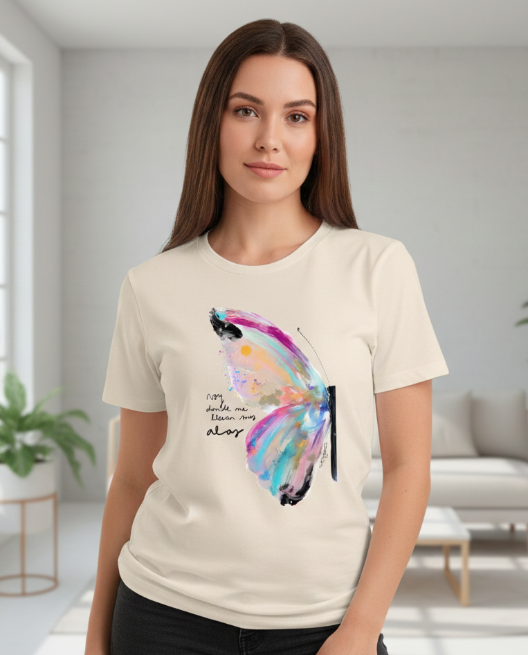 Camiseta Dama Alas