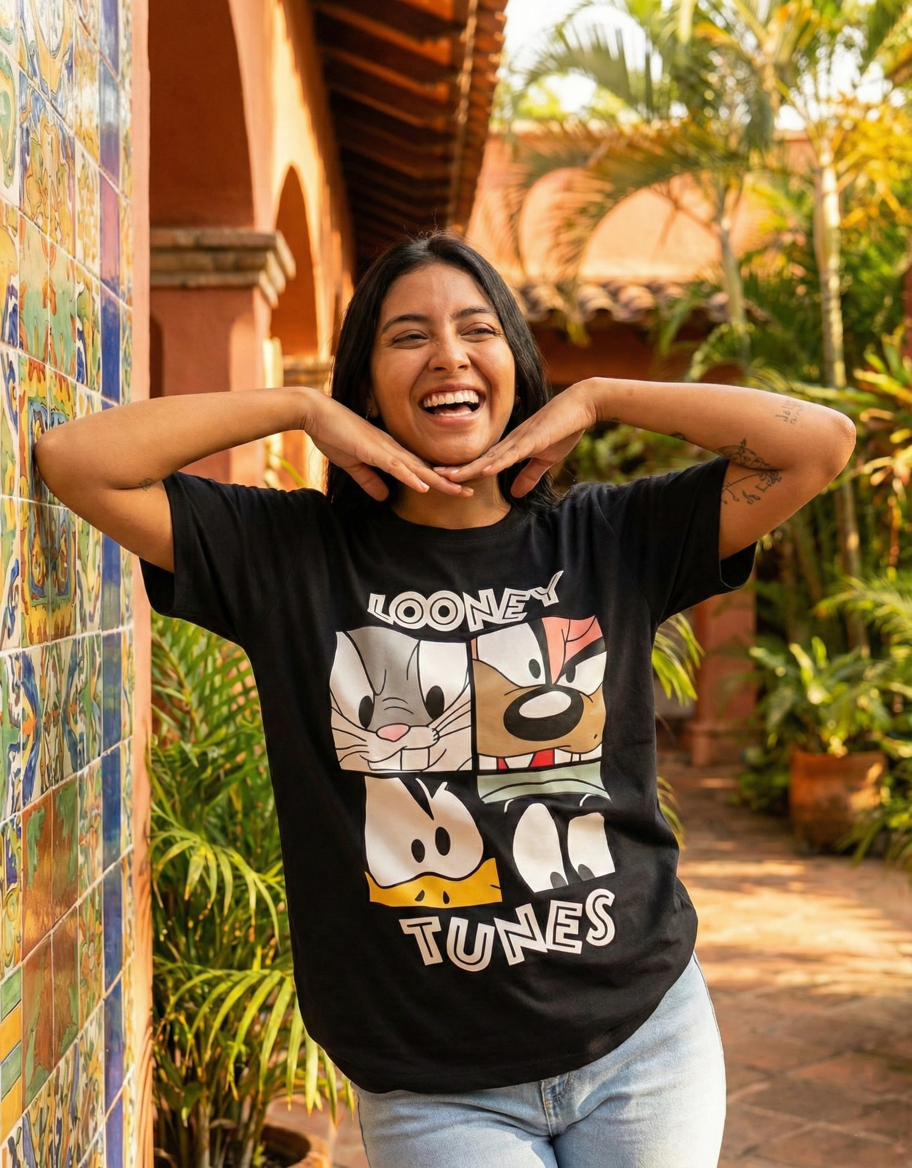 Camiseta Dama Looney Tunes