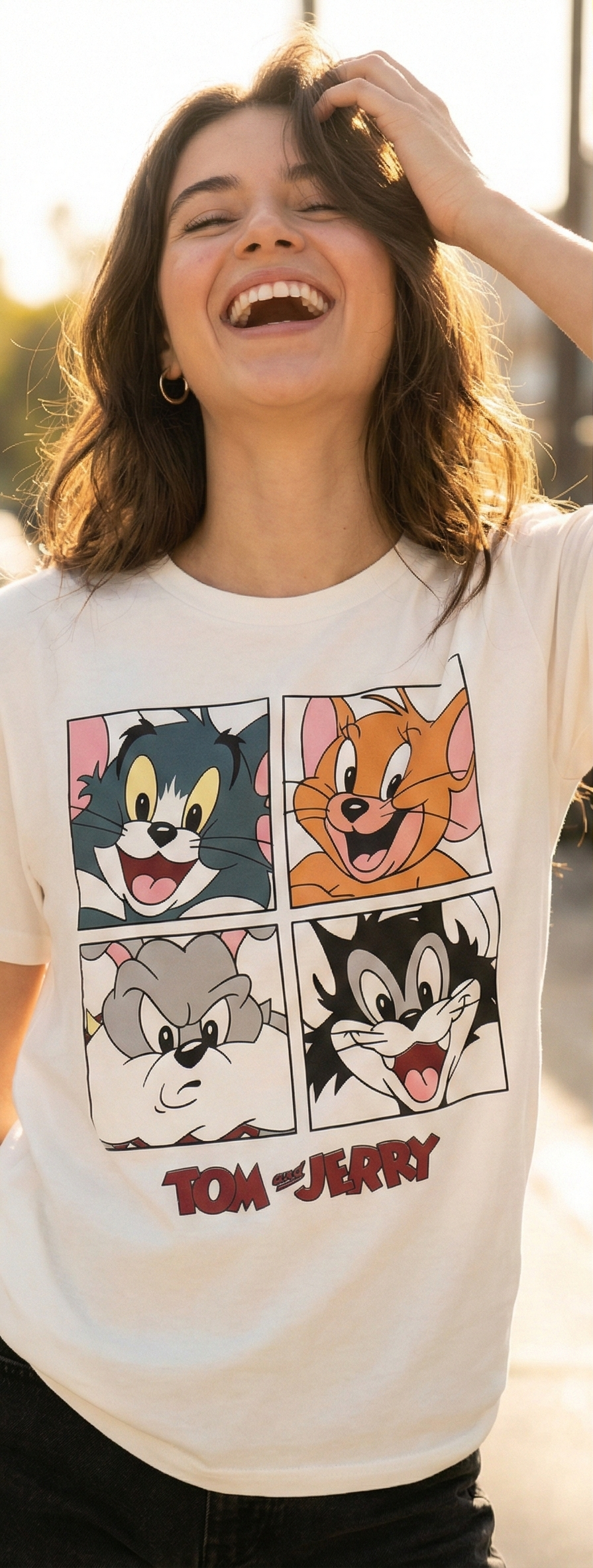 Camiseta Dama Tom and Jerry - Imagen 2